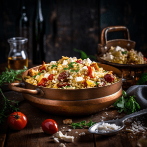 Savory Mediterranean Quinoa Salad with Sun-Dried Tomatoes and Feta