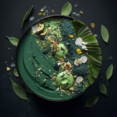 Spirulina Green Smoothie Bowl: A Nutrient-Packed and Refreshing Start to Your Day