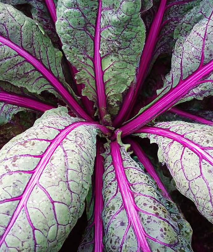 Dazzling Blue: Pink-Ribbed Lacinato for Chefs & Market Gardens