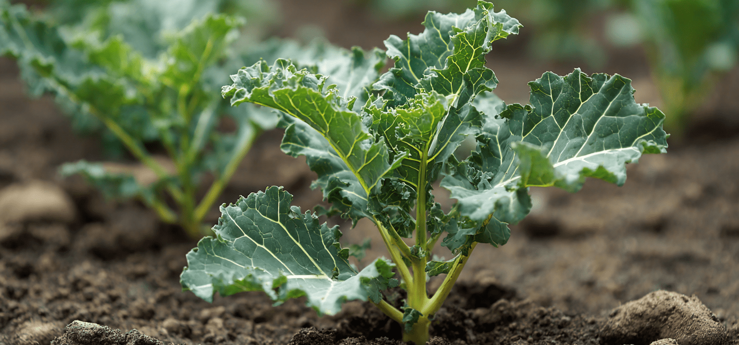 Red Russian Baby Leaf Kale