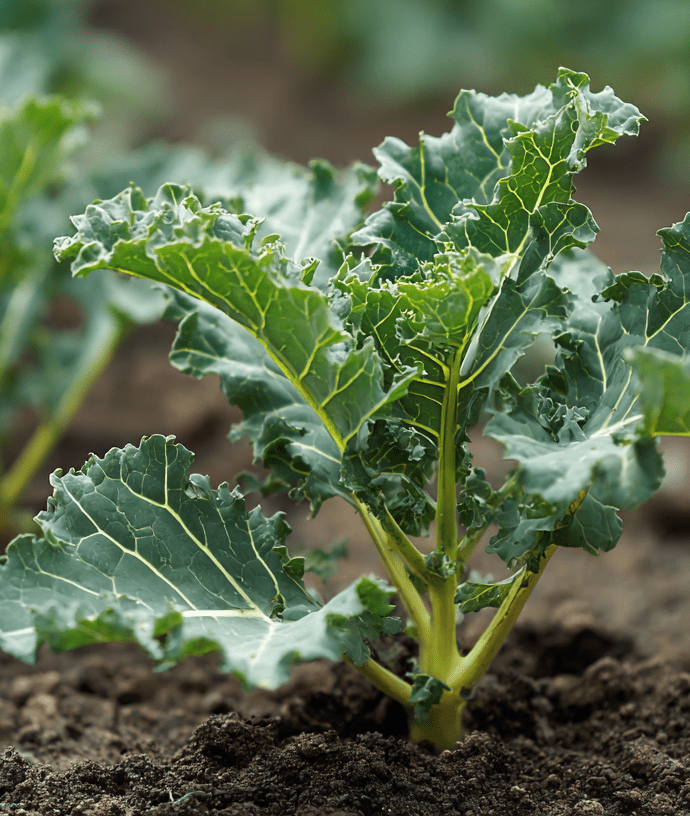 Red Russian Baby Leaf Kale